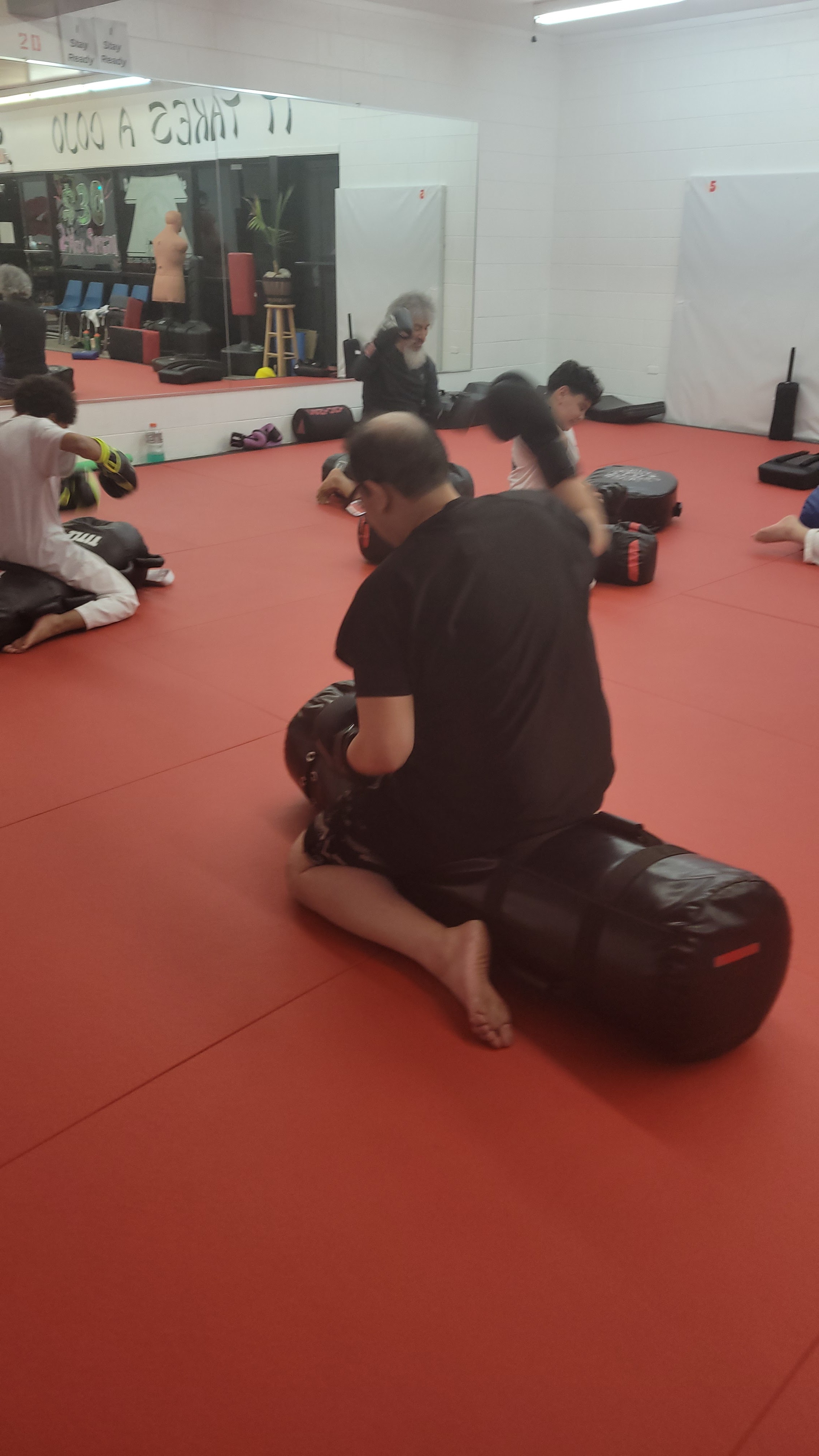 Students training at Rhyno's PKKA